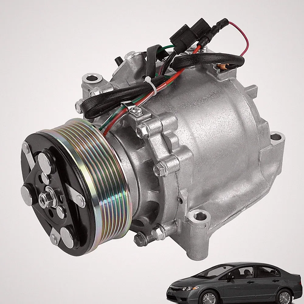 Car AC Compressor Compatible with 2006 2007 2008 2009 2010 2011 Honda Civic 1...