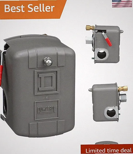 Efficient 1/4" Npsf Pressure Switch - Diaphragm Actuated for Reliable Control