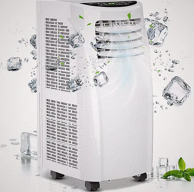 Portable Air Conditioner with Remote & LCD - Ideal for Home & Office Use